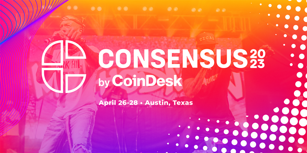 Consensus by CoinDesk in April 2023