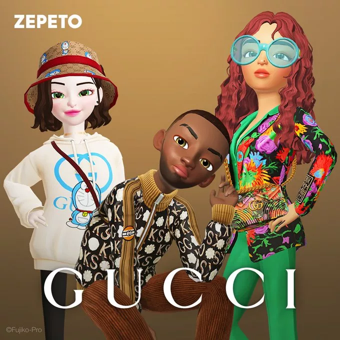 Gucci x Zepeto collaboration in Web3 Market